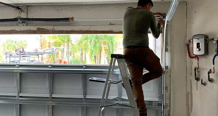 Garage Door Tension Spring Replacement in Deerfield Beach, FL