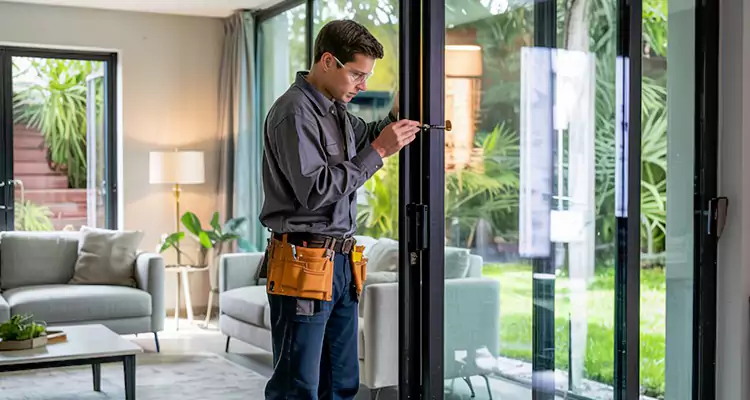 Sliding Door Jamb Lock Repair in Deerfield Beach, FL