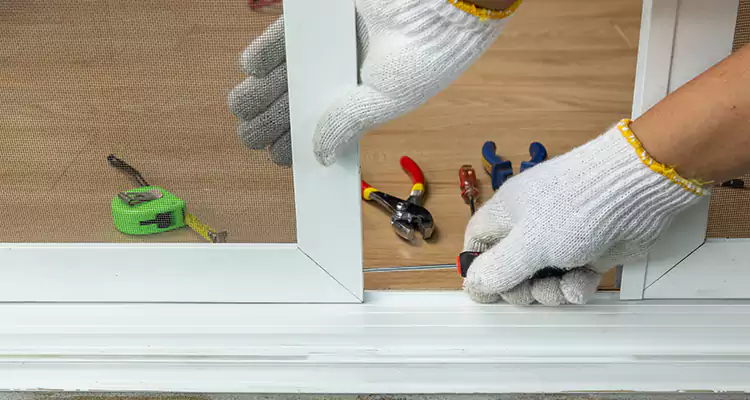 Sliding Glass Door Off Rails Repair in Deerfield Beach, FL