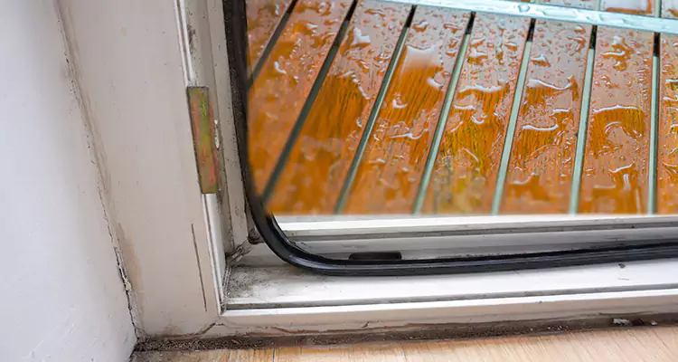 Water Leaking Wooden Patio Doors Repair in Deerfield Beach, FL