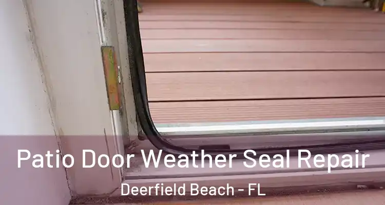  Patio Door Weather Seal Repair Deerfield Beach - FL